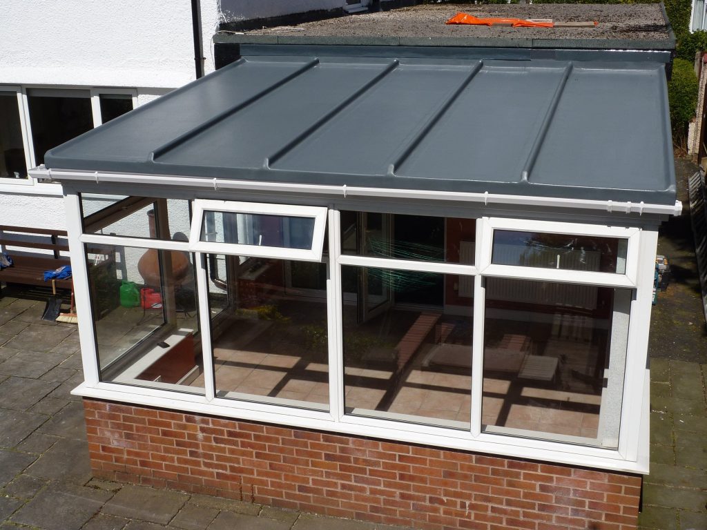 Classic style orangery with a new GRP roof